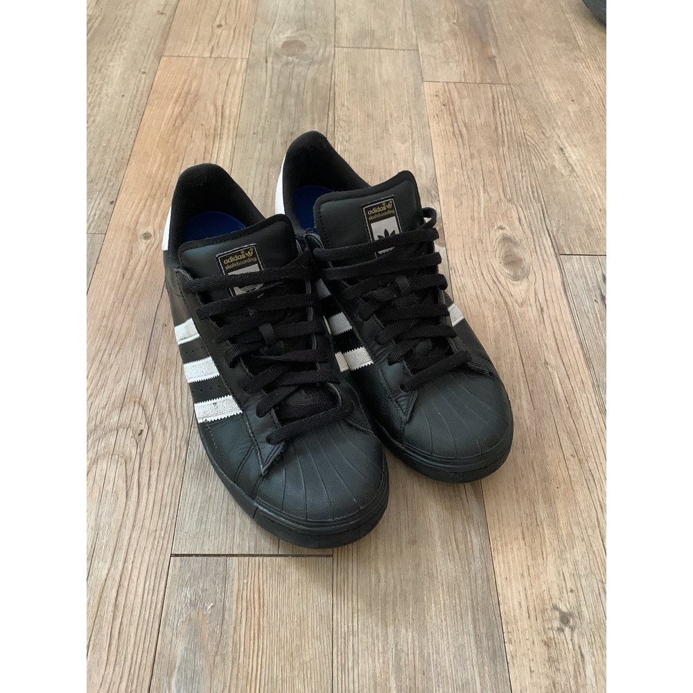 Adidas Superstar Vulc ADV black men’s shoes 10 Skateboarding
